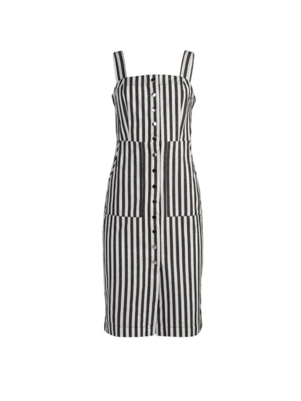 Neutral‎ Striped Linen Dress L Retro Mod Classic Preppy Coastal Chic Resort 90s
